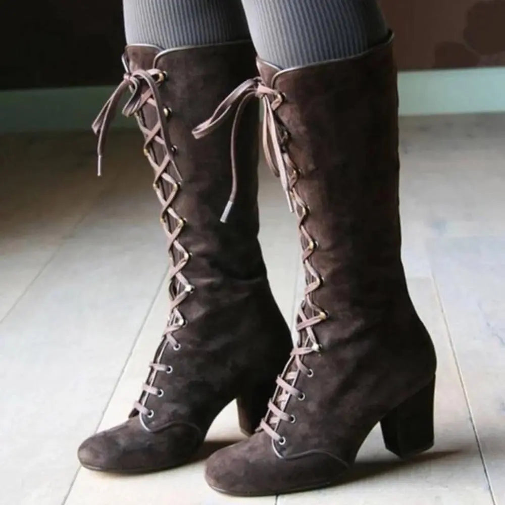 Botas de caña alta puntiagudas | Negras | A la moda y elegantes | Perfectas para cualquier ocasión