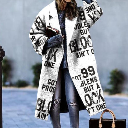 Elegante y cálida chaqueta de lana