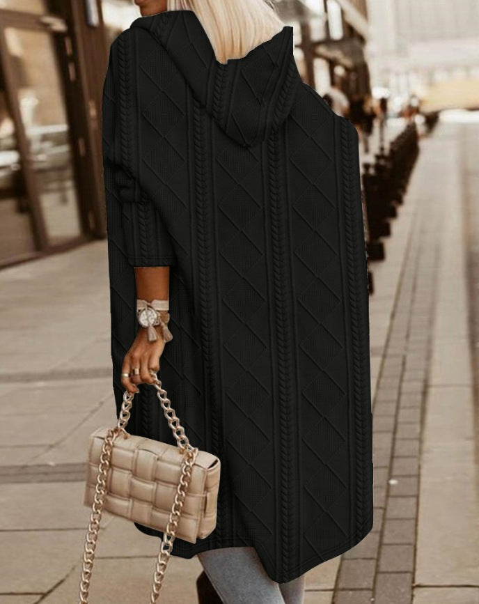 Florita - Chaqueta larga chic para mujer