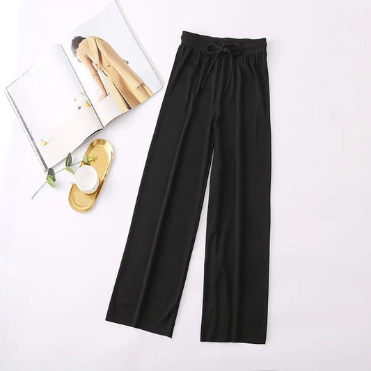 pantalones de punto suave