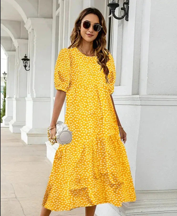 Vestido estampado para el verano