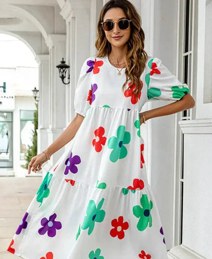 Vestido estampado para el verano