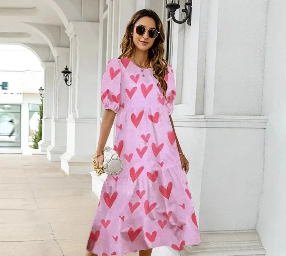 Vestido estampado para el verano