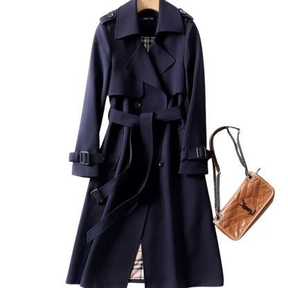 Elegante gabardina para mujer