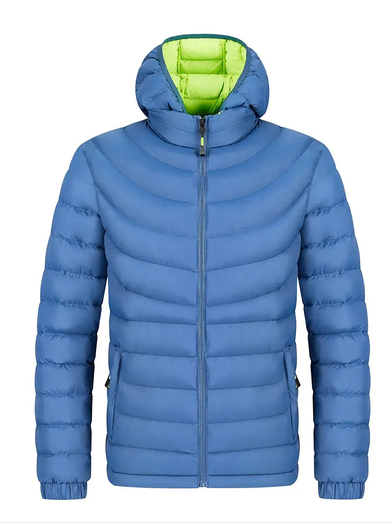 Tom | Chaqueta de hombre forrada con cuello alto para otoño e invierno