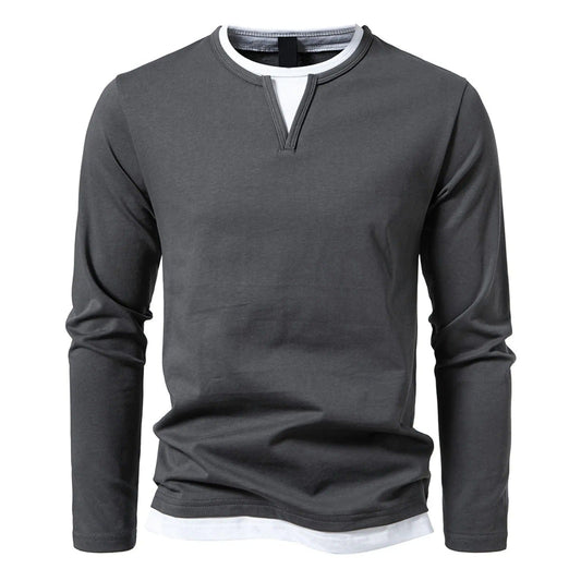 Vigorous™ | Henley de manga larga
