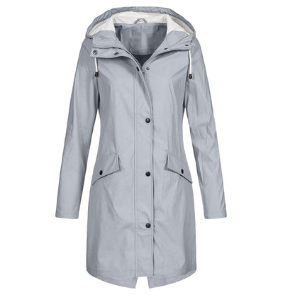 Elegante mackintosh cortaviento para mujer | Rieka