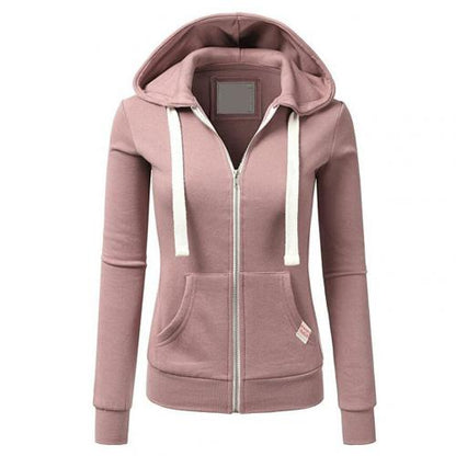 Chloe - Sudadera polar con capucha para mujer