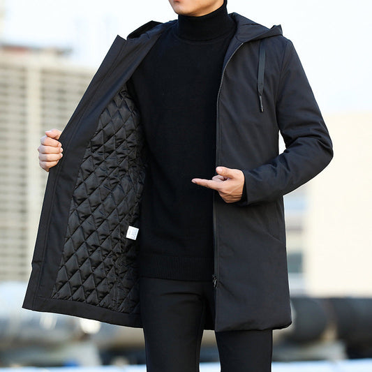 Parka de invierno impermeable y cómoda