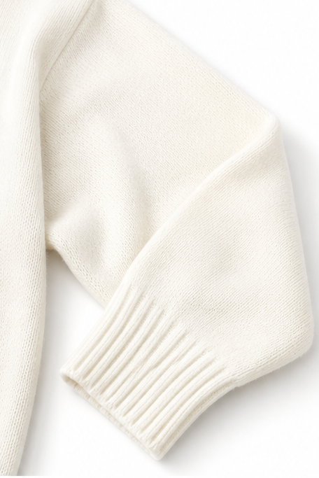 Damski Sweter Kapturowy Oversize Sznurek Wysoko-Niski Dół