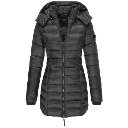 Zara | Chaqueta acolchada con capucha para mujer, elegante y cómoda
