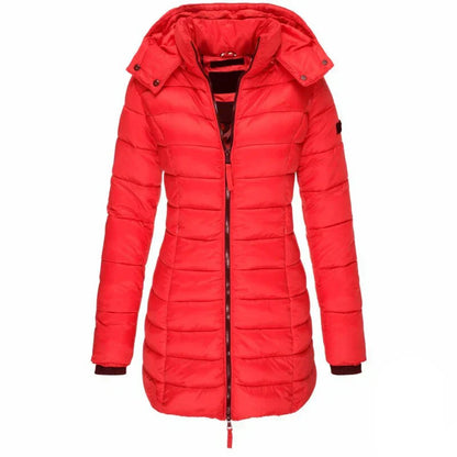 Zara | Chaqueta acolchada con capucha para mujer, elegante y cómoda