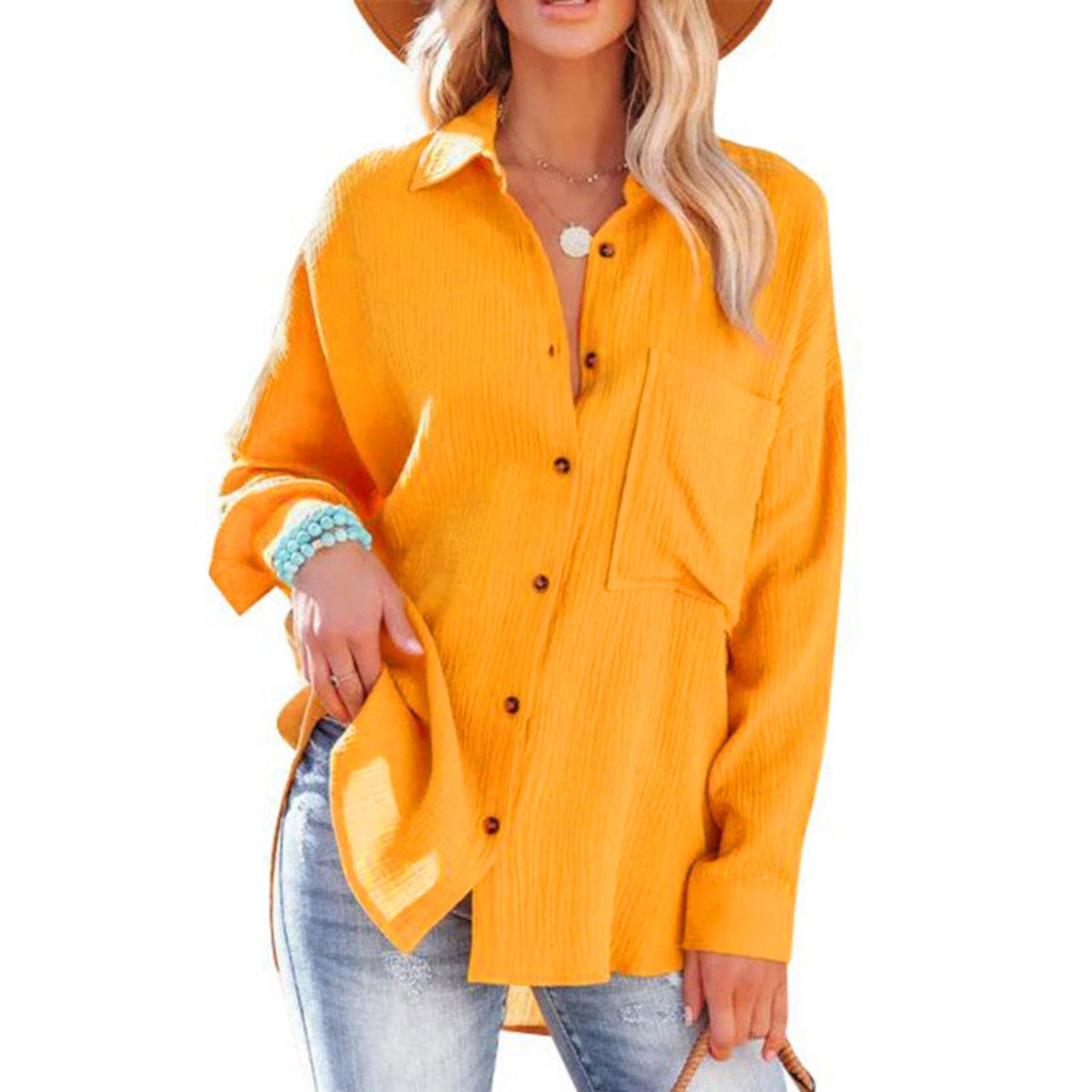 MiaMilana - Blusa de verano para mujer