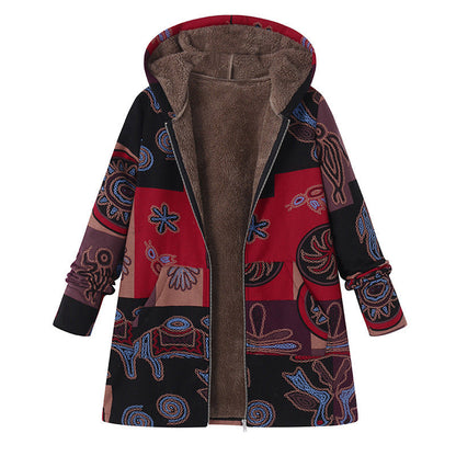 Chaqueta estampada vintage