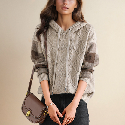 Sudadera con capucha Elisa | Jacquard