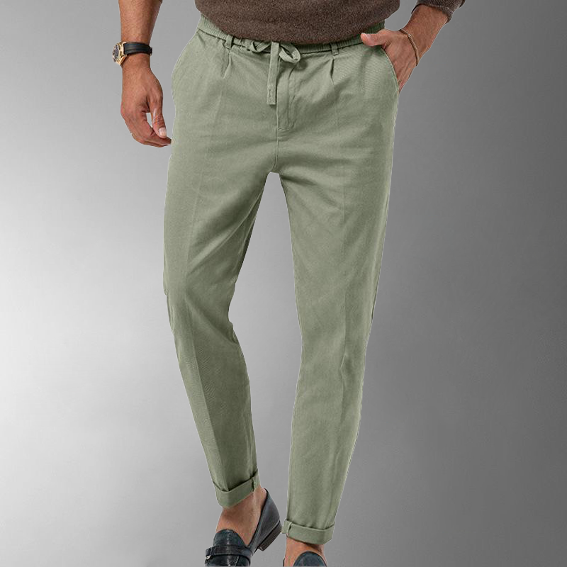 Pantalones de lino