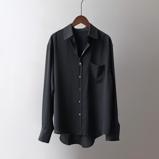 Camisa de señora con bolsillo