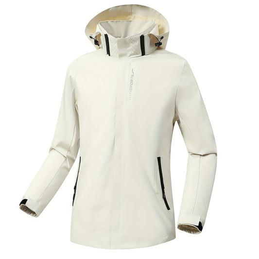 Femke | Chaqueta deportiva con capucha para mujer, cortaviento e impermeable