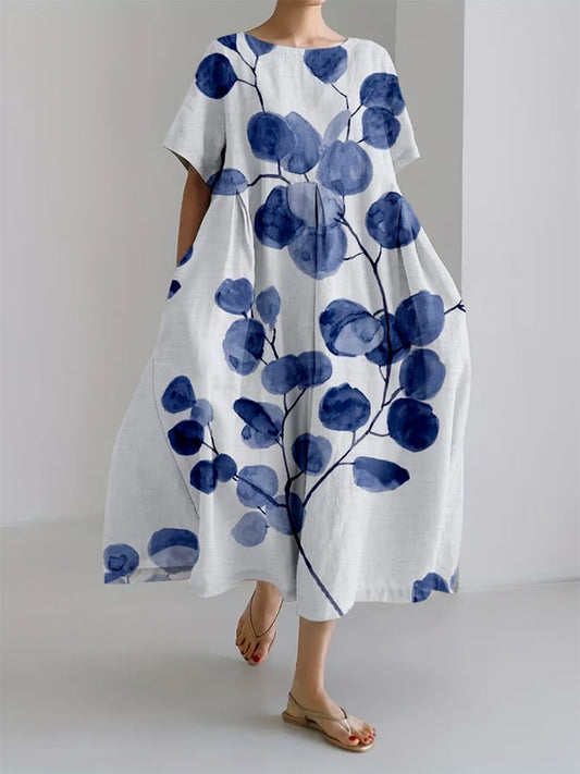 Vestido casual con estampado floral