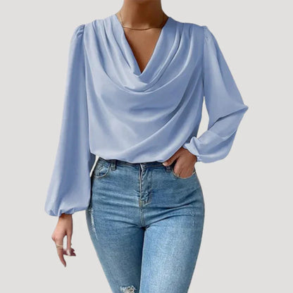 Wolspire™ | Blusa con cuello en V