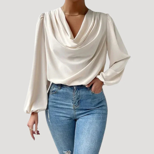 Wolspire™ | Blusa con cuello en V