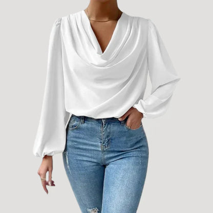 Wolspire™ | Blusa con cuello en V