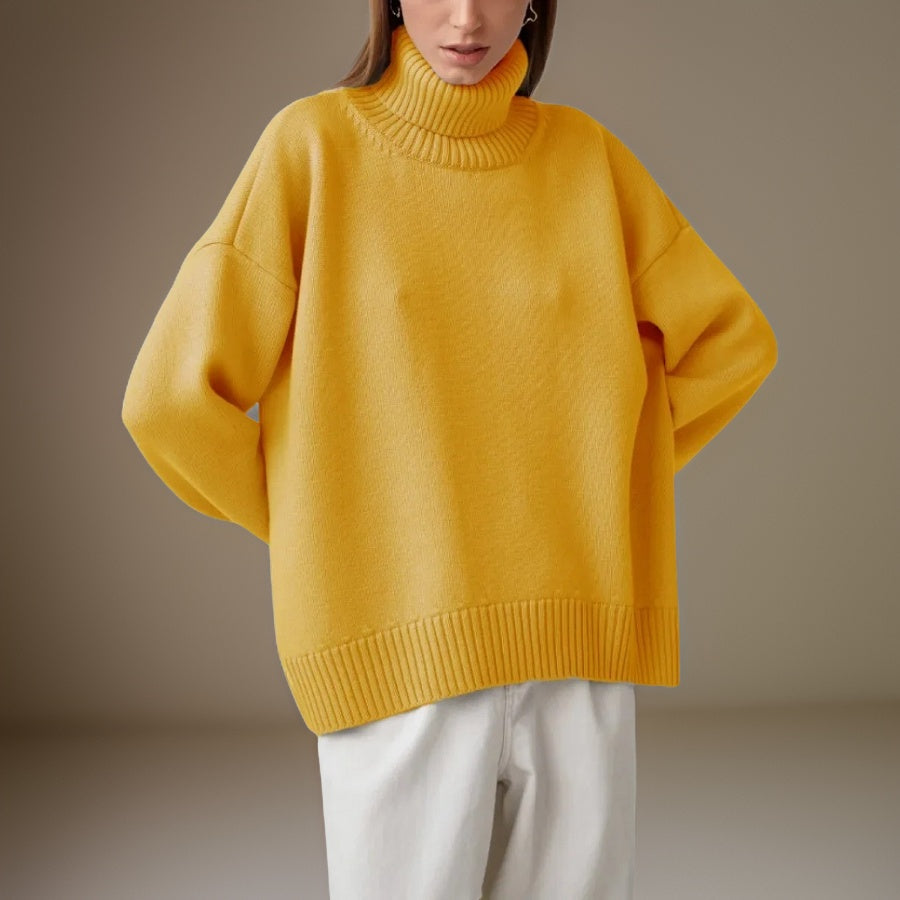 Jersey de punto con cuello vuelto Danissa