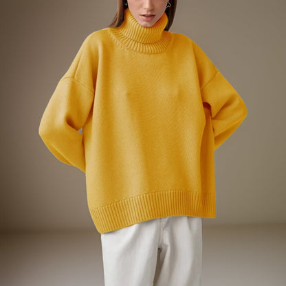 Jersey de punto con cuello vuelto Danissa