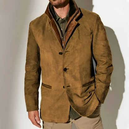Ronnie - Chaqueta - Elegante - De moda - Ideal para otoño / invierno para hombre