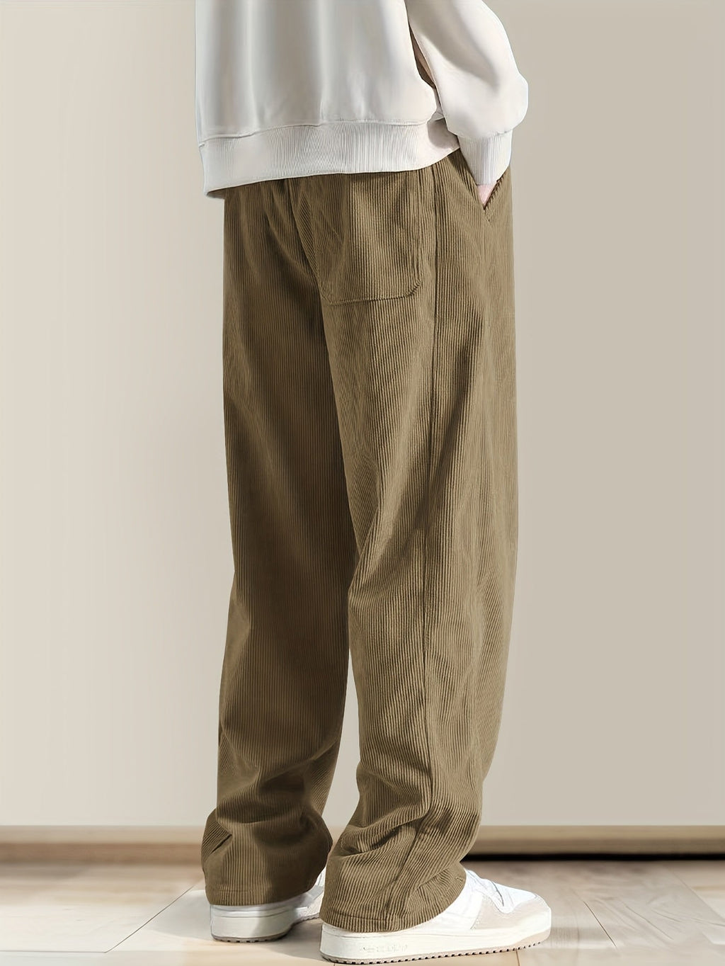 Męskie Spodnie Ze Sznurkiem