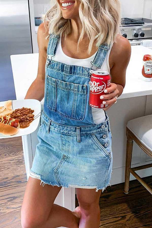 Vestido mono con hebilla ajustable