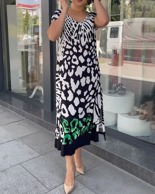 Vestido de manga corta