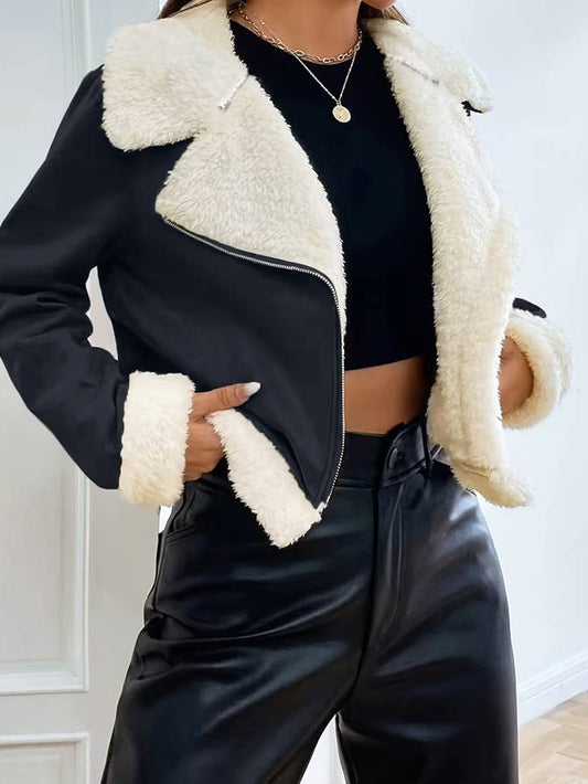 Chaqueta biker de moda para mujer