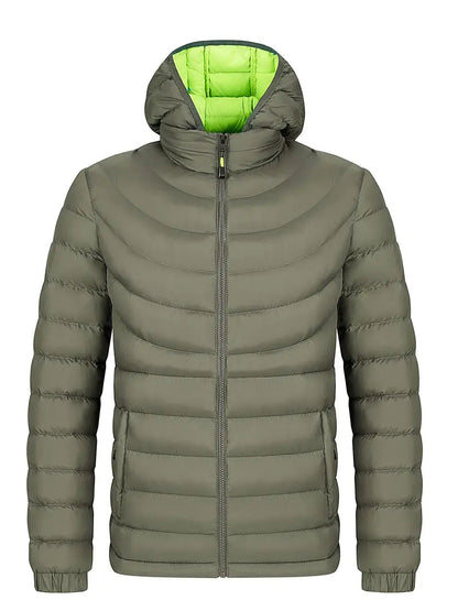 Tom | Chaqueta de hombre forrada con cuello alto para otoño e invierno