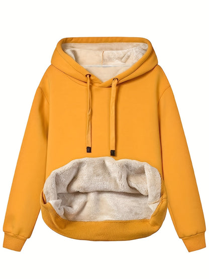 Sudadera con capucha Elisa | Fleece Pullover para mujer Perfecta para días informales