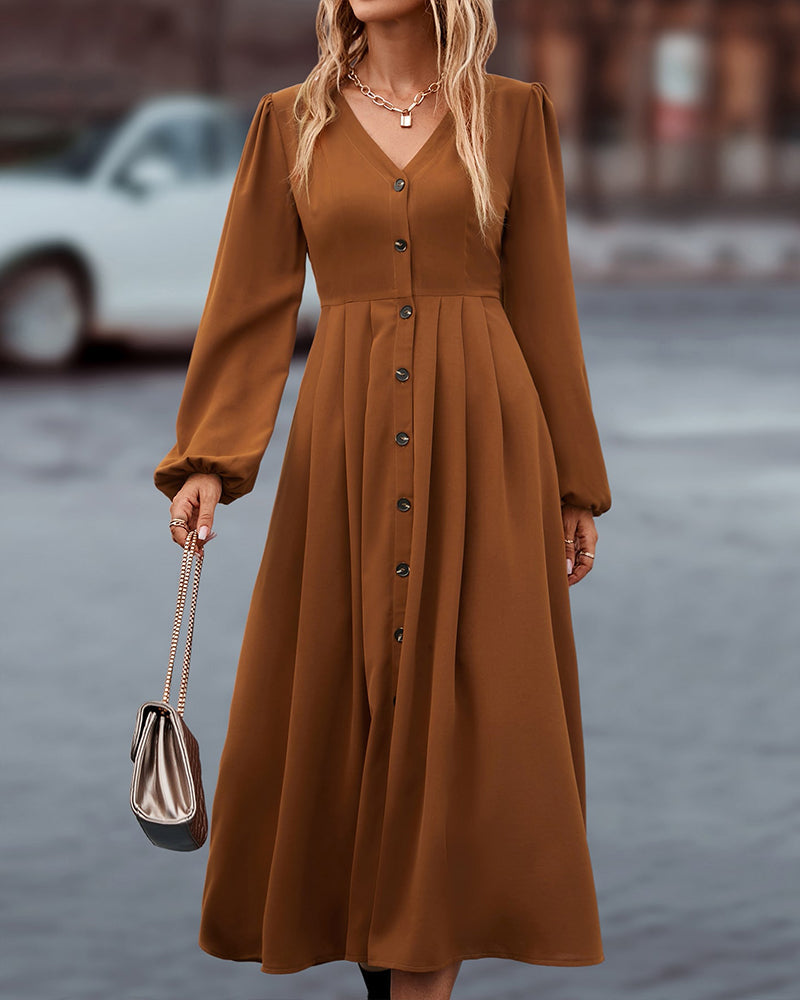 Vestido elegante de otoño