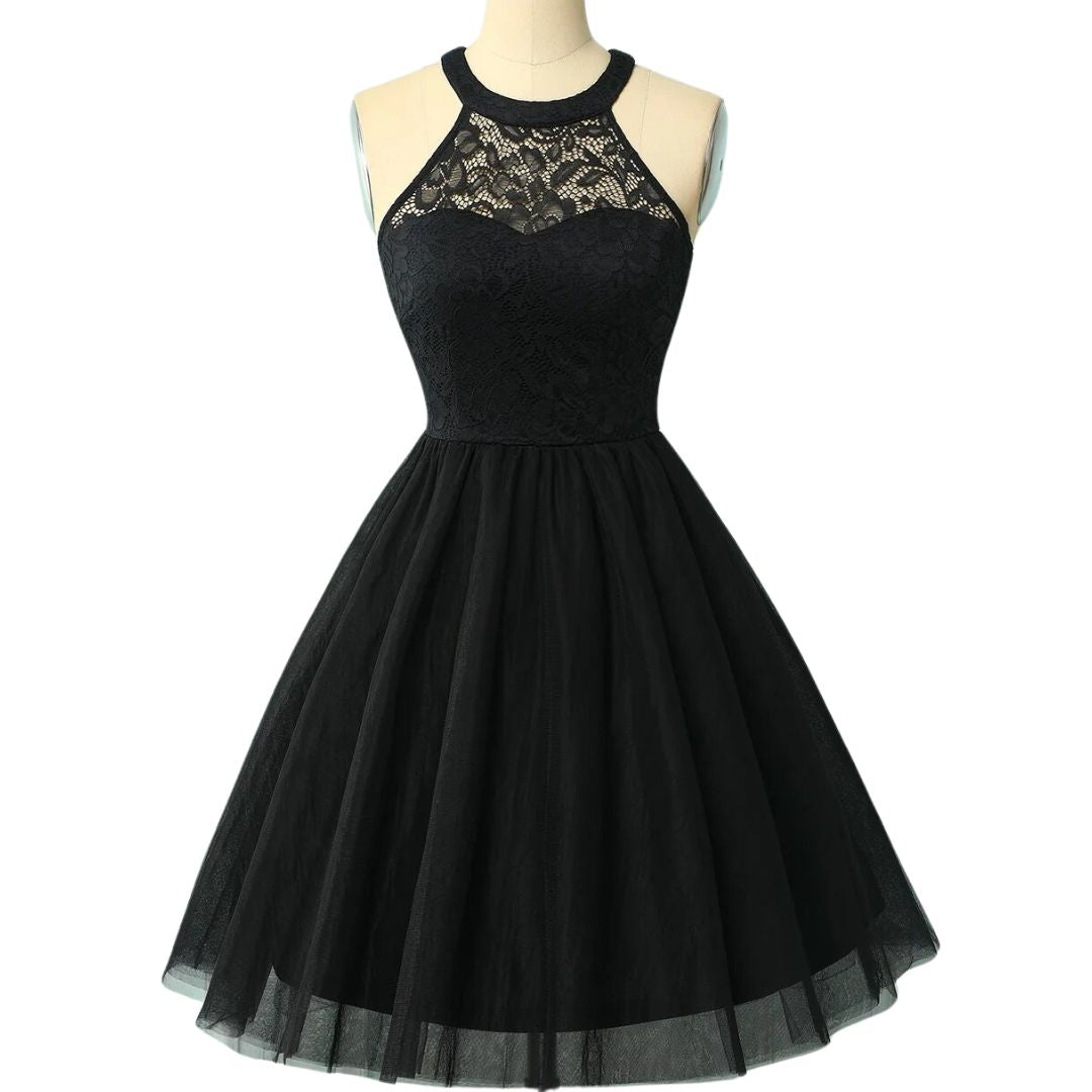Damska Sukienka Midi Halter