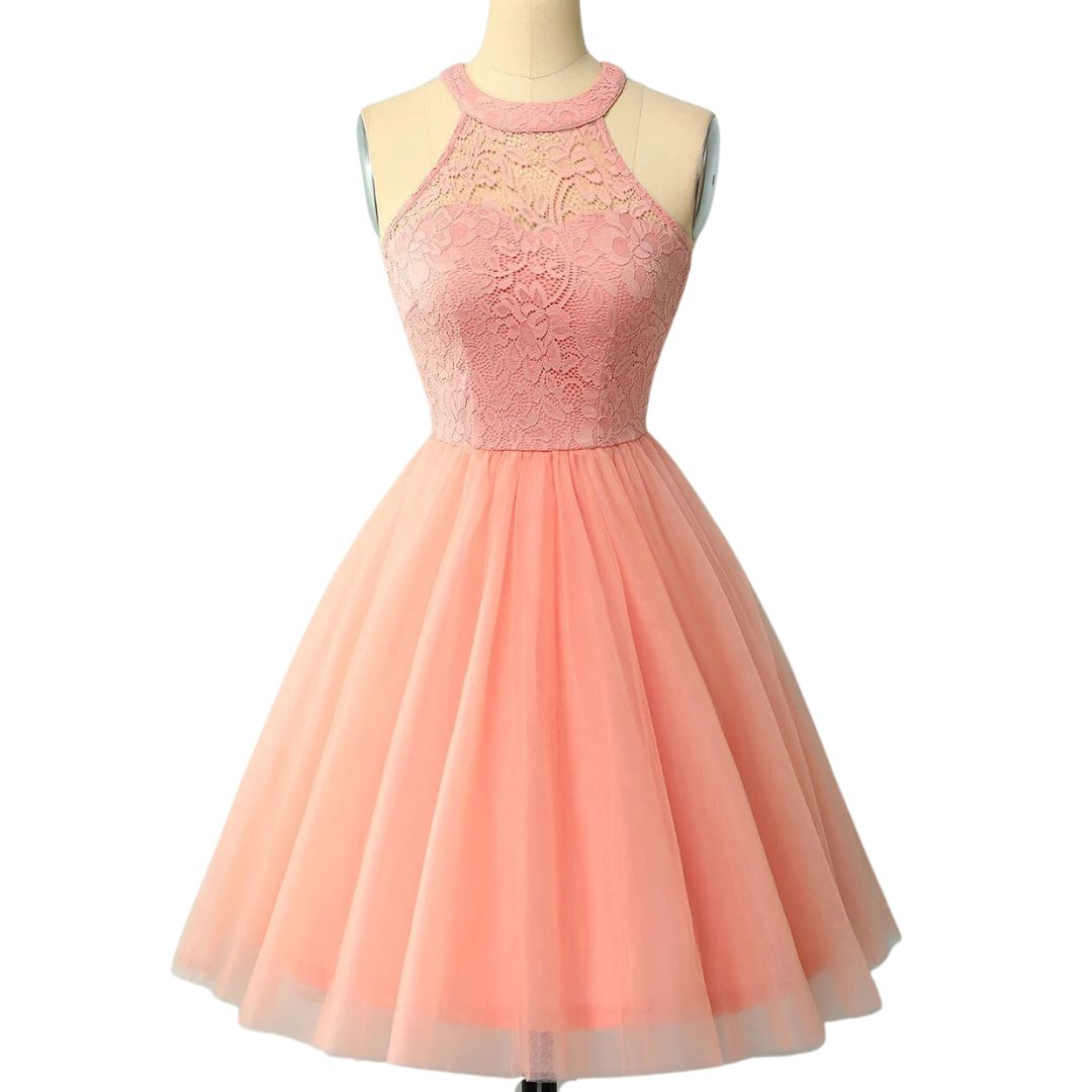 Damska Sukienka Midi Halter