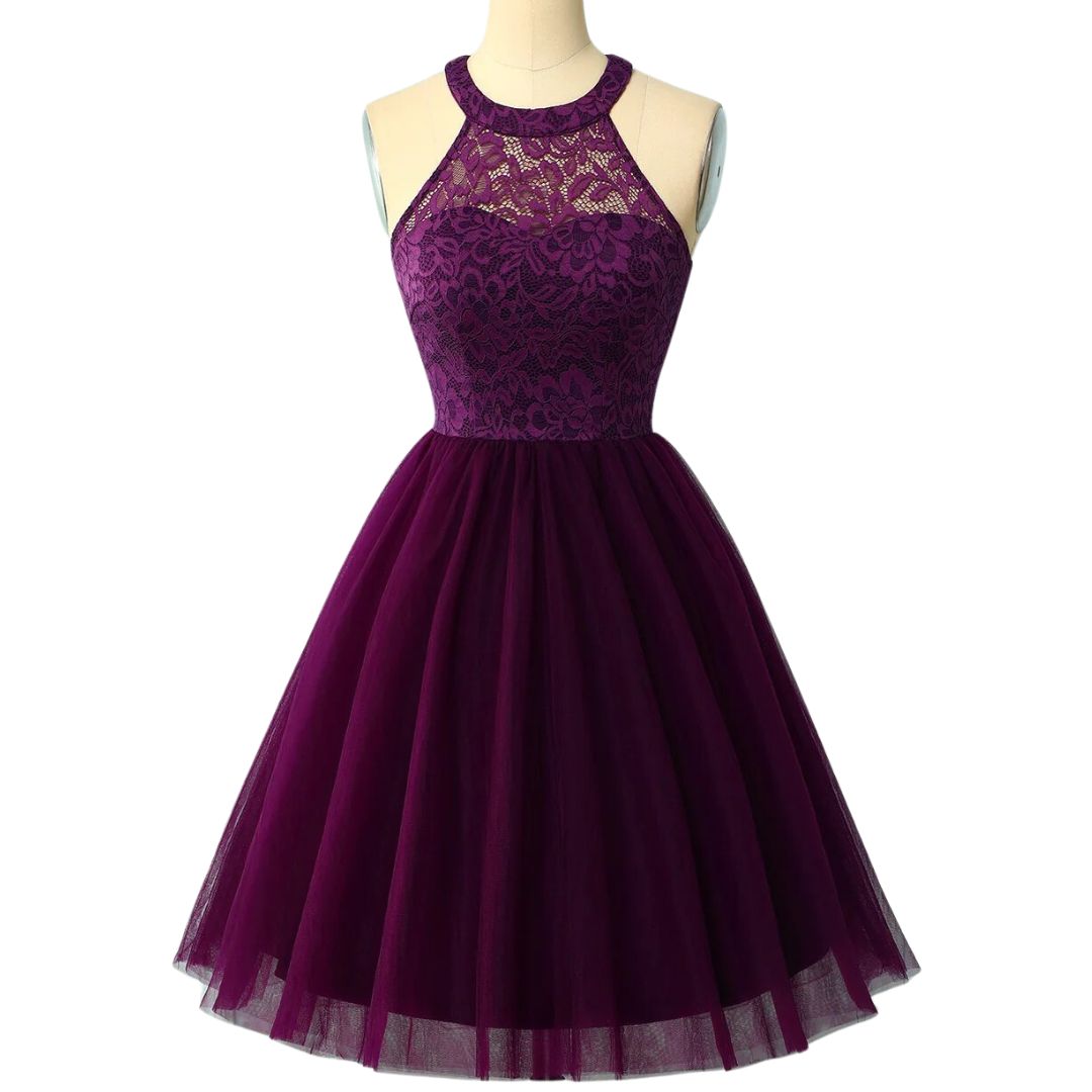 Damska Sukienka Midi Halter