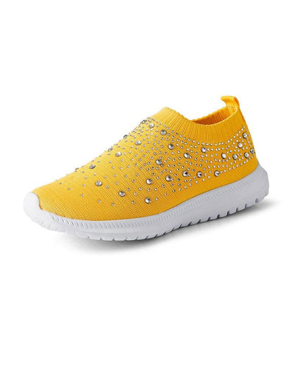 Zapatos Elene | Summery Slip-On Glitter Shoes