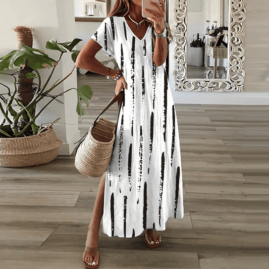 - Elegante vestido blanco