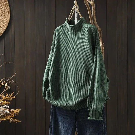 Rueda - Jersey clásico de punto elástico para mujer
