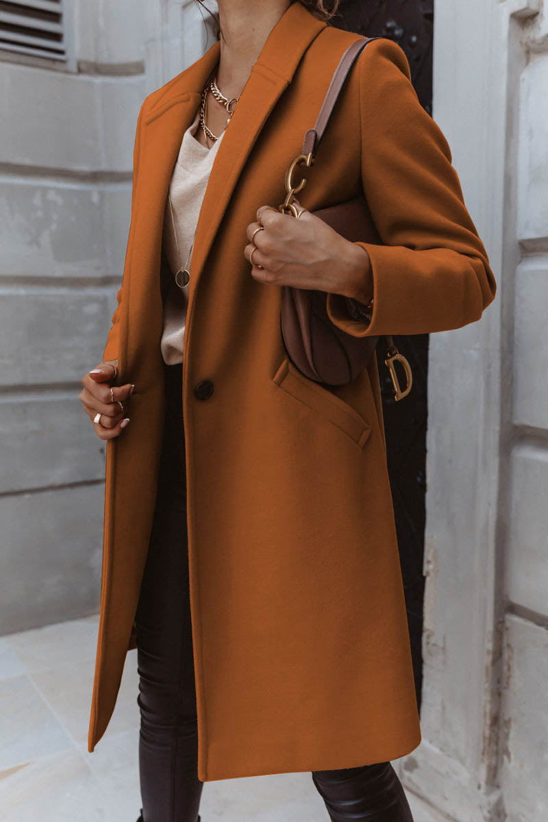 Cheryl® Chaqueta sencilla y elegante