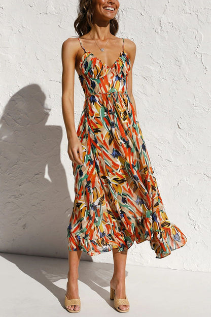 CICIE - Vestido midi multicolor