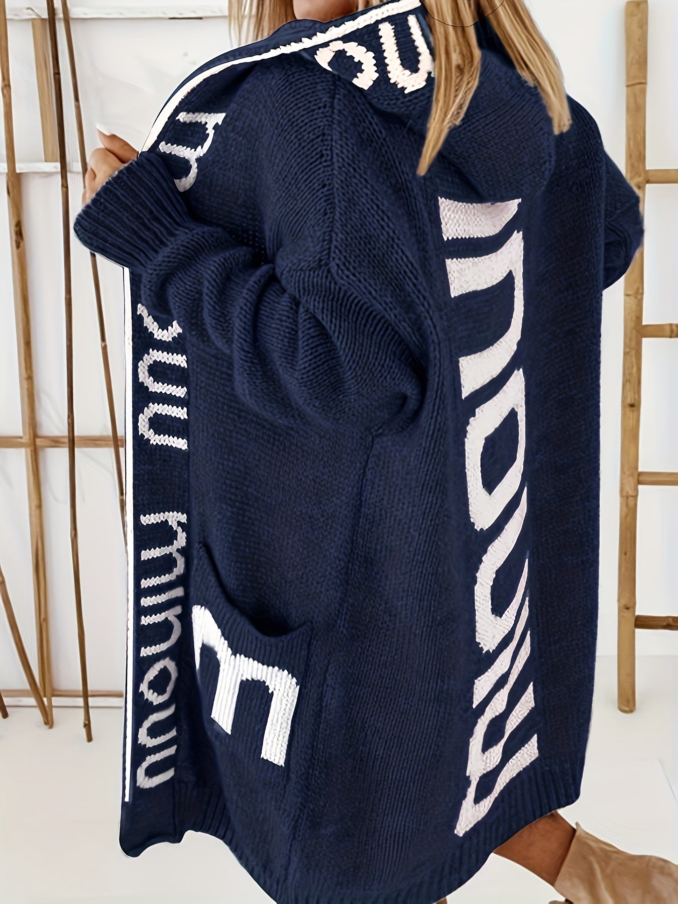 Elisa | Chaqueta con capucha y cuello estampado para mujer - Ideal para todas las temporadas