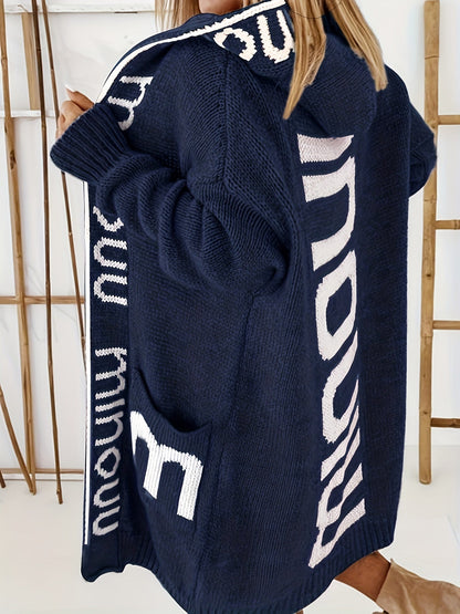Elisa | Chaqueta con capucha y cuello estampado para mujer - Ideal para todas las temporadas