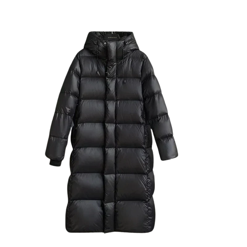 Lira | Chaqueta de plumón gruesa con capucha y puffer