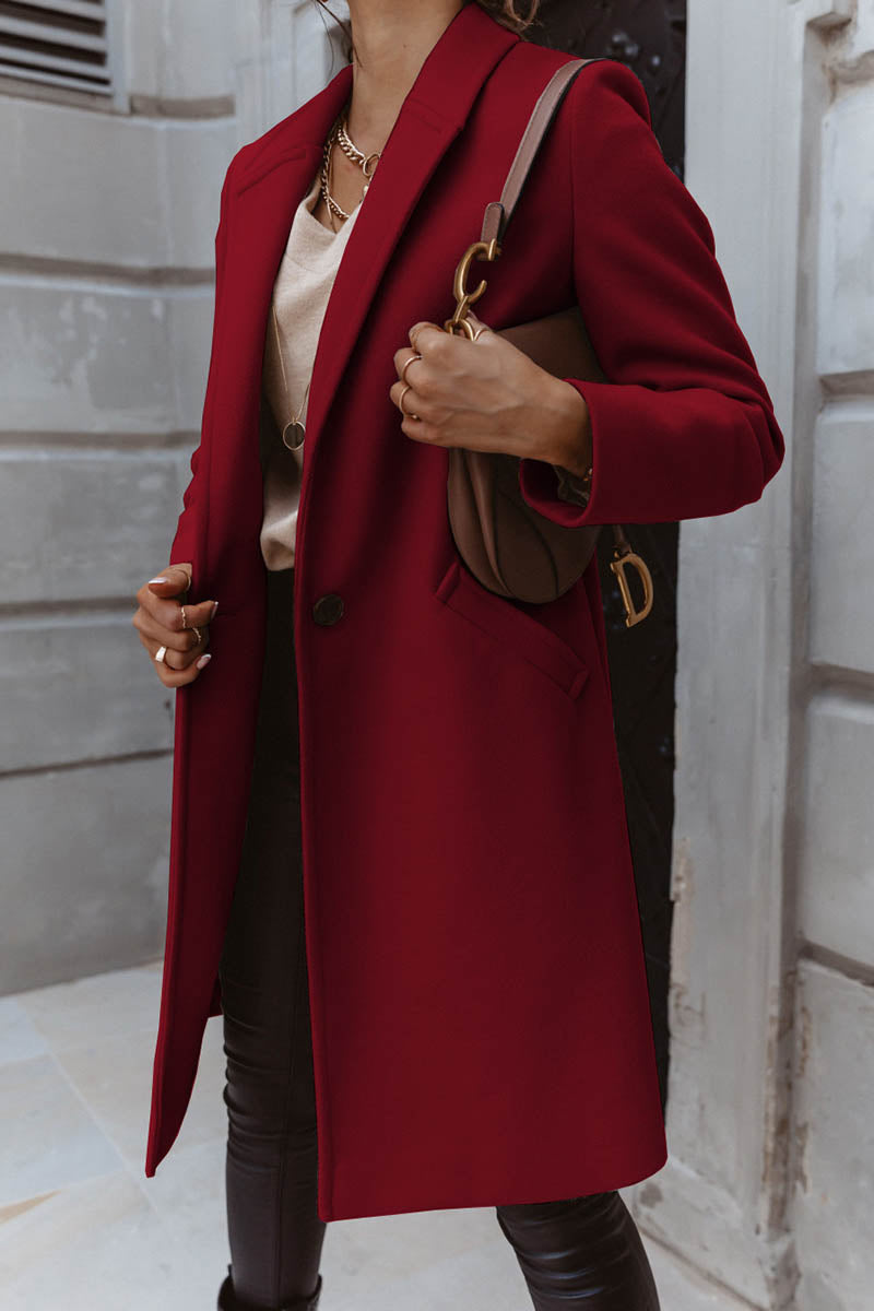 Cheryl® Chaqueta sencilla y elegante