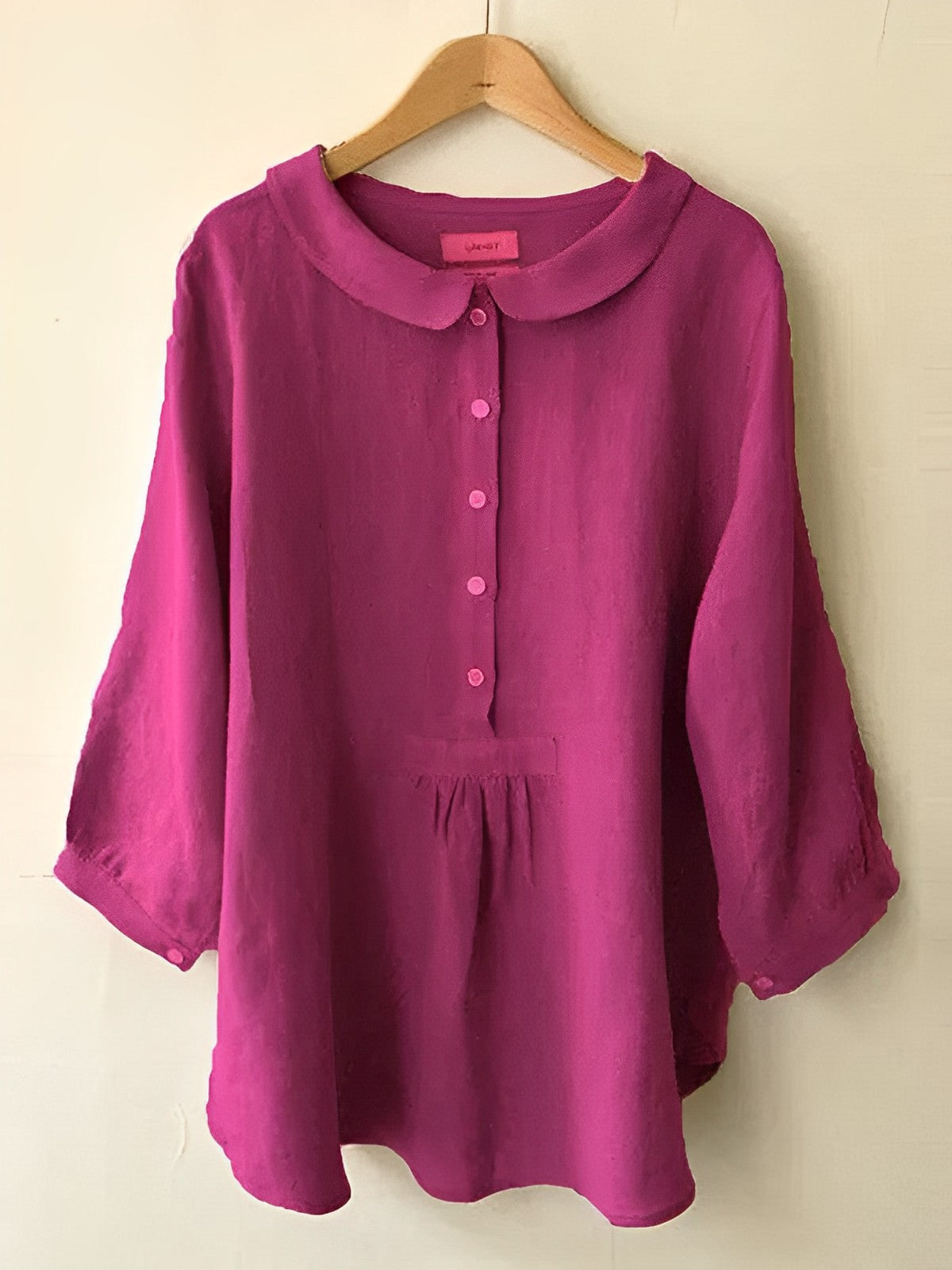 Dana | Cómoda blusa suelta con botones para mujer