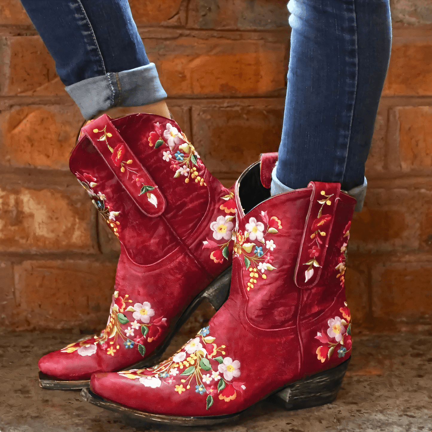 Fabiane Boots | Botas vaqueras vintage resistentes a la intemperie